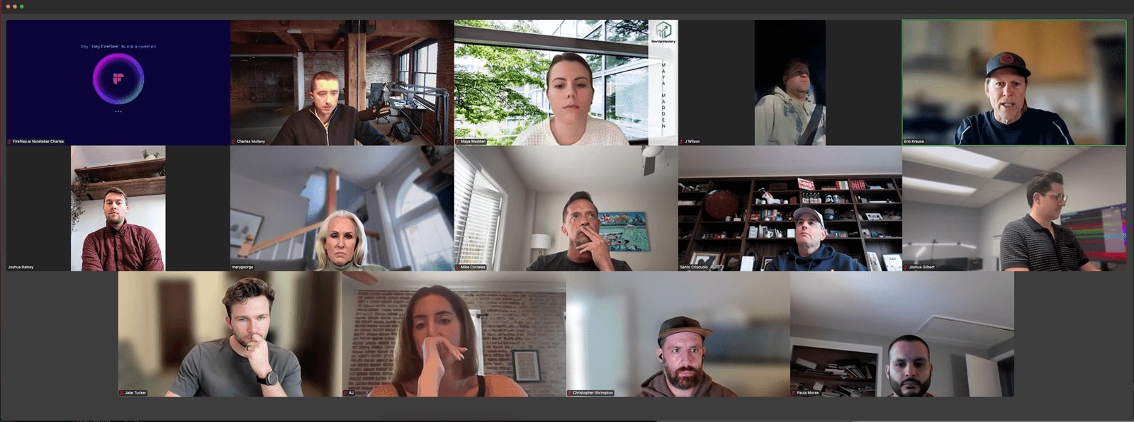 A monthly Core Group call